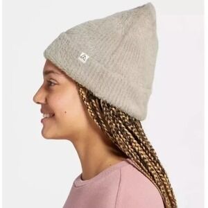 Alpine Alpine Design Women's Fuzzy‎ Rib Beanie- Taupe - One Size